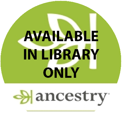 Ancestry Library must be in library or on public Wifi for access